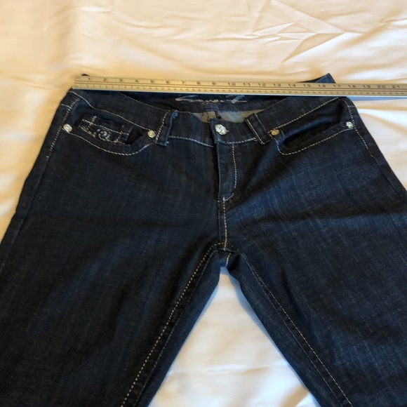 Women’s size 14 Seven7 bootcut blue jeans - Picture 9 of 13